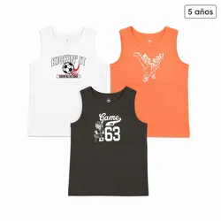 Camiseta de niño cinco años