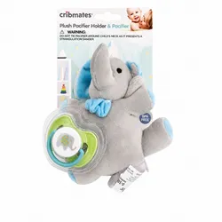 Chupete con vaquita y elefante