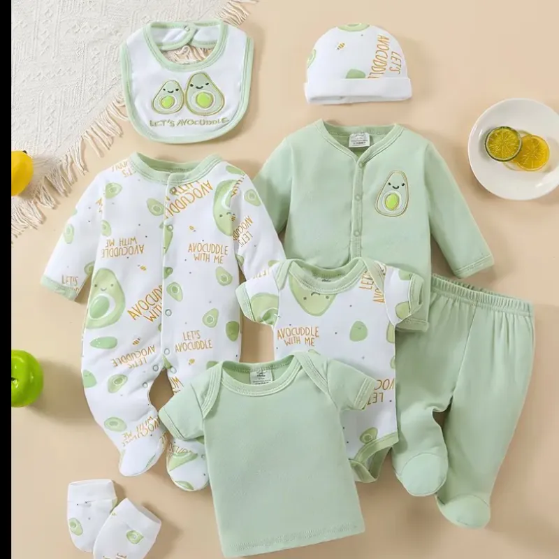 Conjunto de 8 piezas unisex