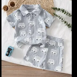 Conjunto de camisa y Short de niño