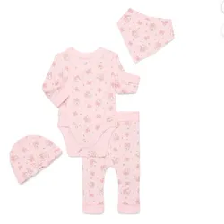 Conjunto de cuatro piezas de Minnie, Mouse