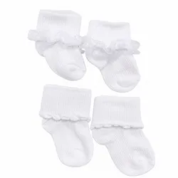 Conjunto de dos pares de medias, niña de 0-6meses