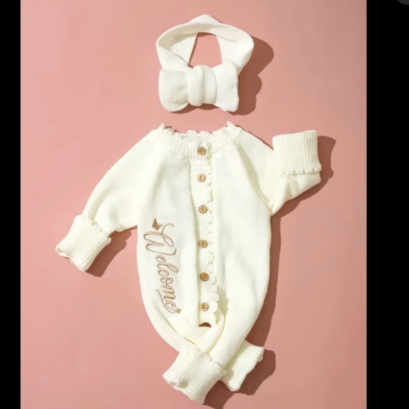 Conjunto de niñas recién nacido