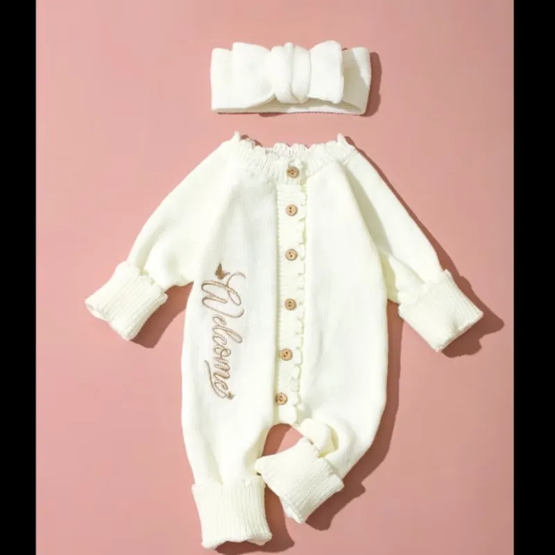 Conjunto de niñas recién nacido