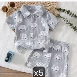 Conjunto de Short y camisa de niño