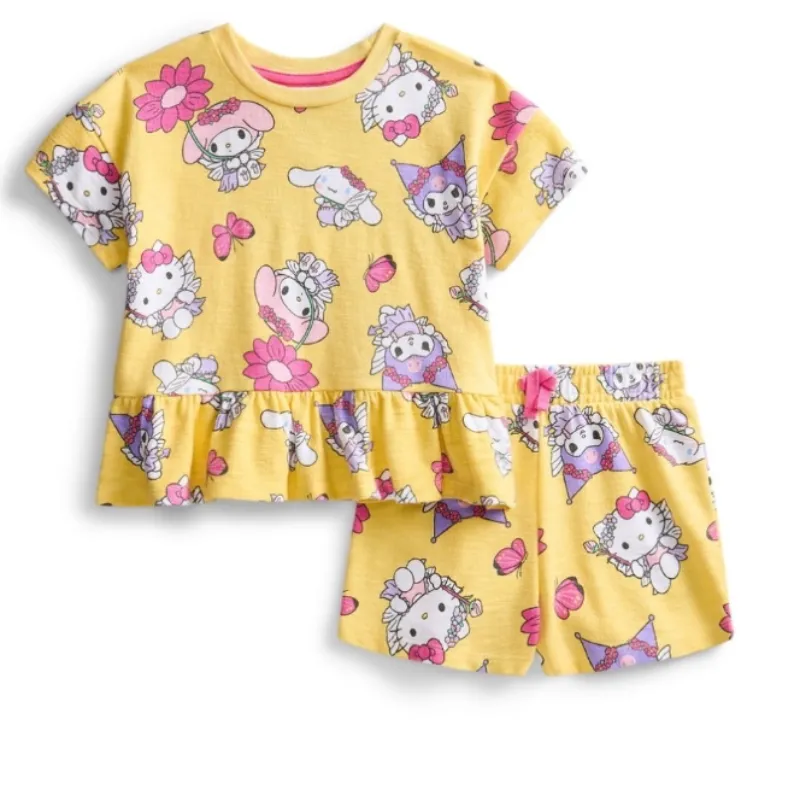 Conjunto de Short y pullover de. Niña
