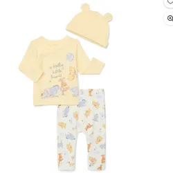 Conjunto de tres piezas de Winnie Pooh