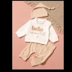 Conjunto de tres piezas unisex