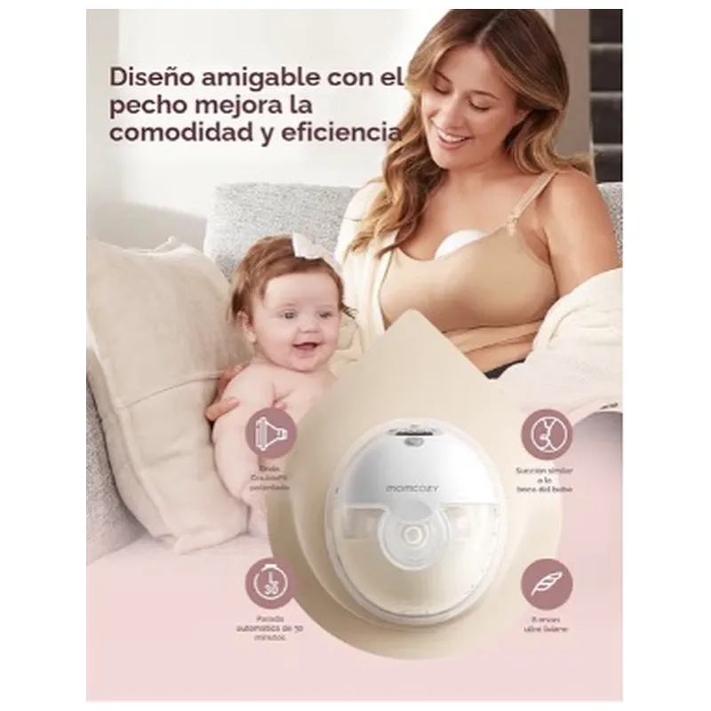Extractor de leche eléctrico manos libres Momcozy