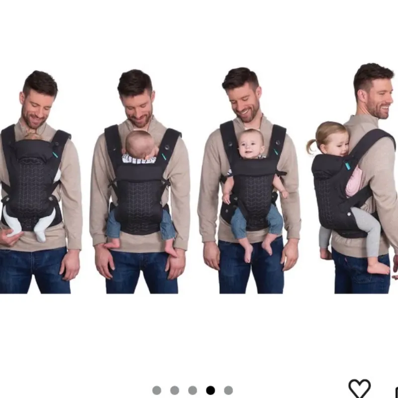 Infantino Transportador de lujo, negro, talla única