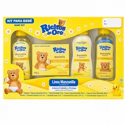 Kit de cuidado para bebé Ricitos de Oro – Manzanilla