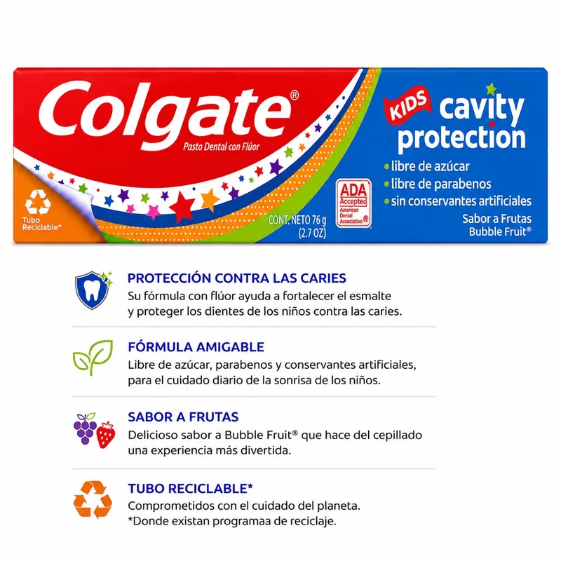Pasta dental infantil Colgate Kids