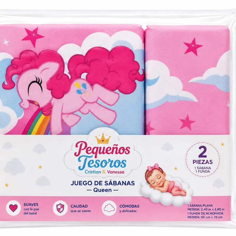 Sábana Full con funda de niño