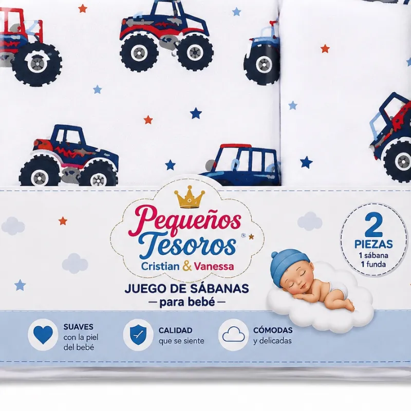 Sábana Full con funda de niño