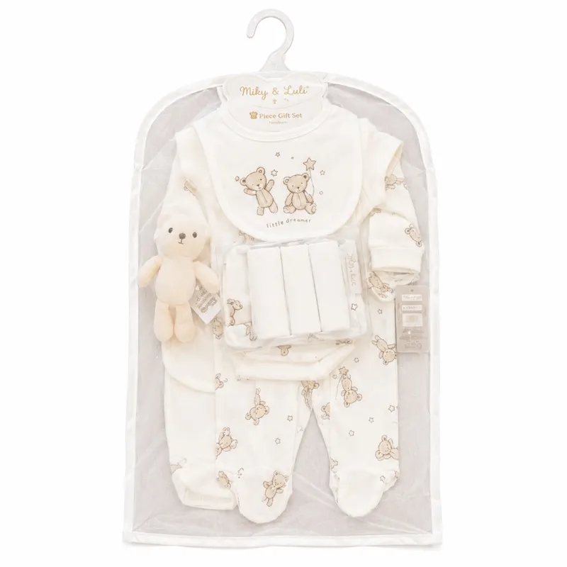 Sed de regalo para recién nacidos y maruga de peluche