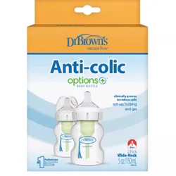 Set de 2 biberones Set de 2 biberones anticólicos Dr. Brown’s de 150 ml