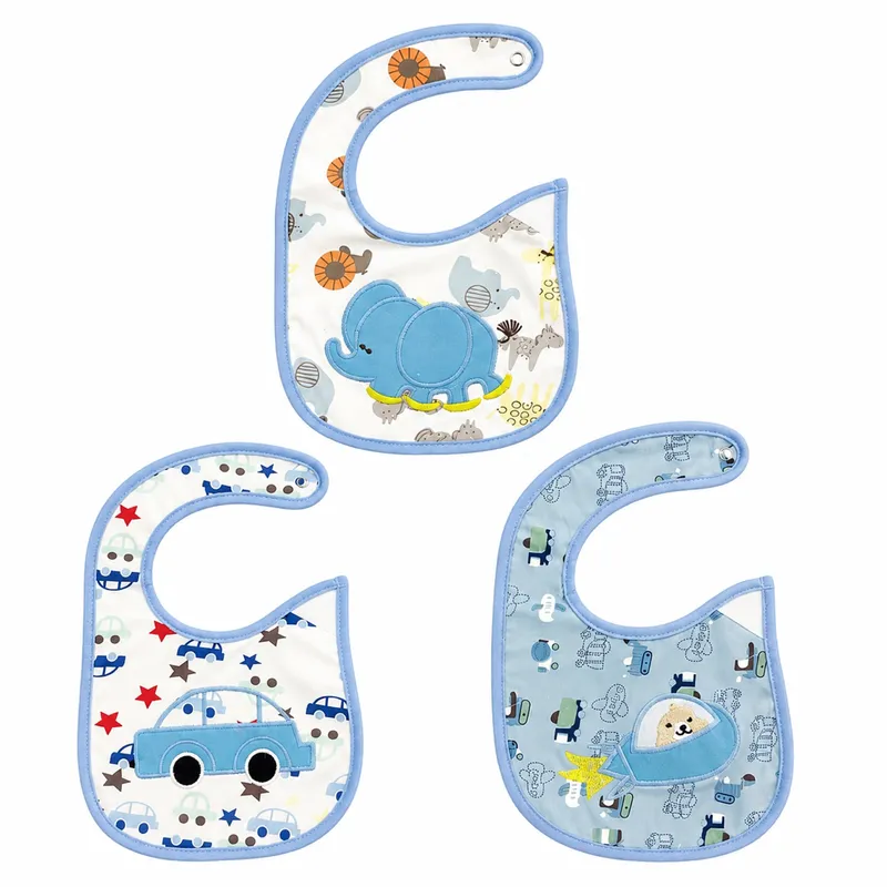 Set de 3 baberos de comer