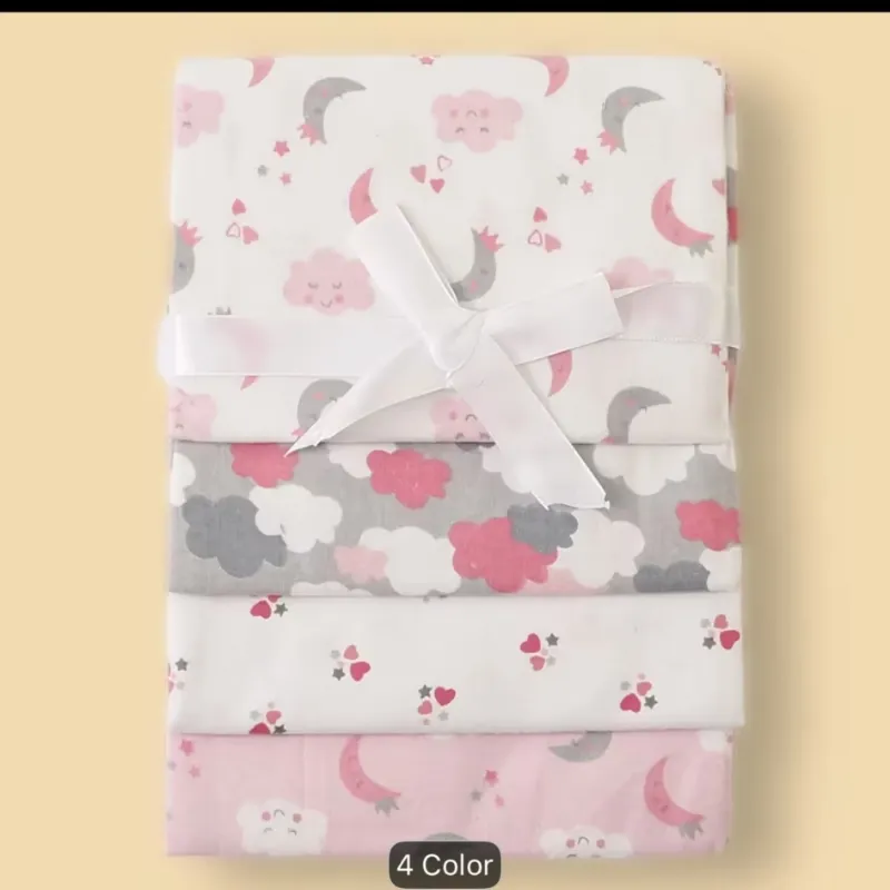 Set de 4 pañales de niñas