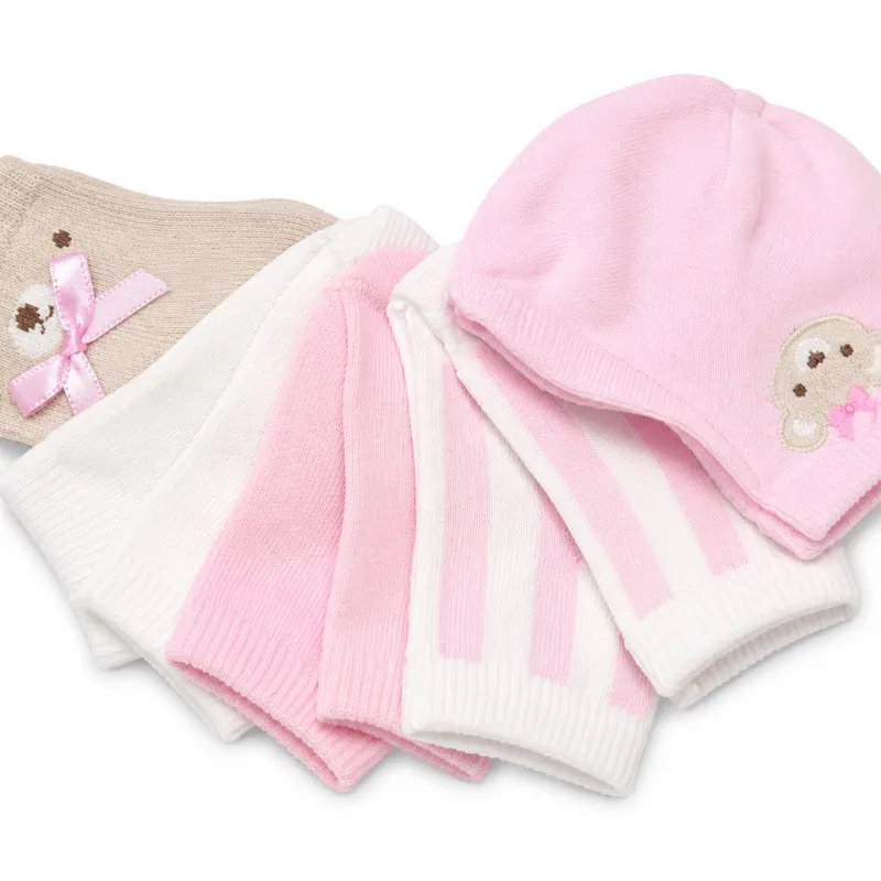 Set de 5 pares de media de gateo