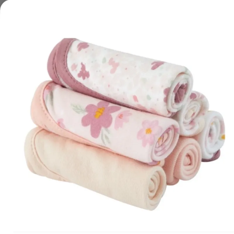 Set de 6 toallitas de niña
