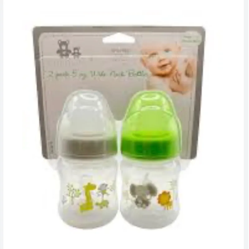 Set de biberones, paquete de 2 de 5 oz