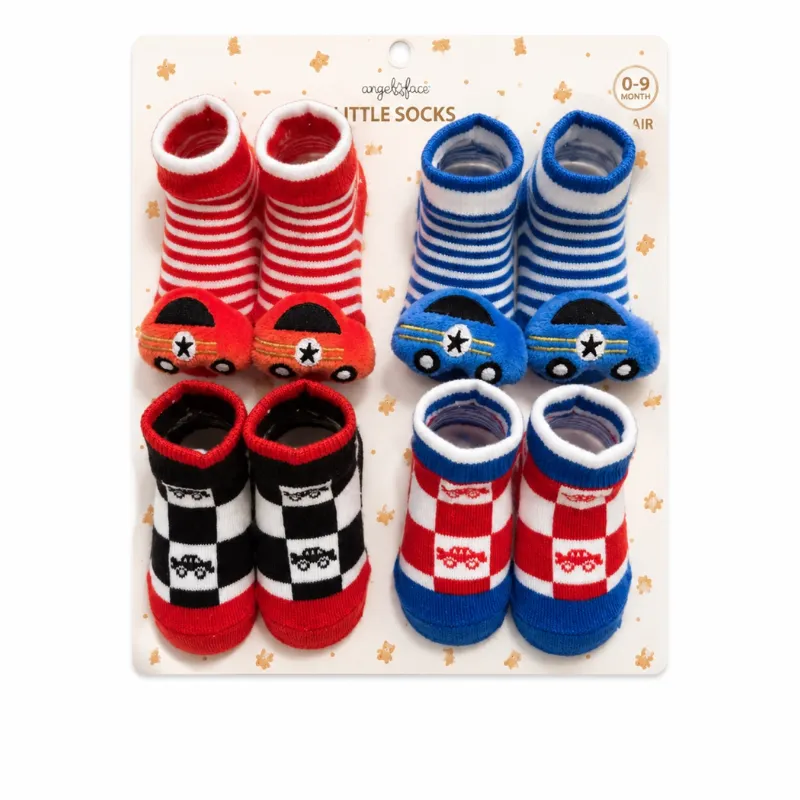 Set de cuatro pares de medias para Bebe