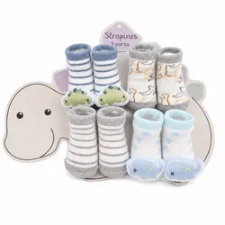 Set de cuatro pares de medias para Bebe