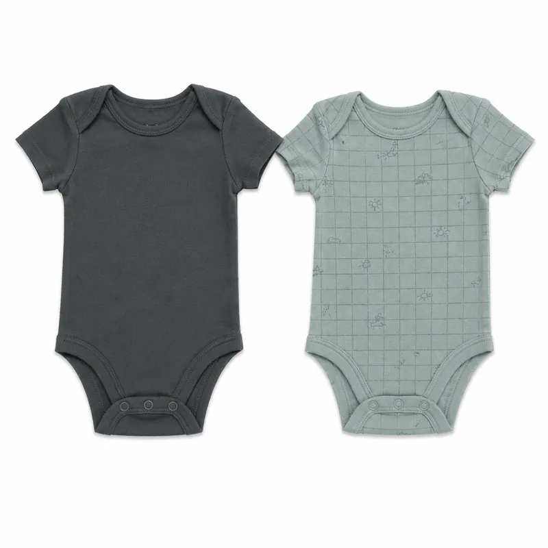 Set de dos monitos de niño.