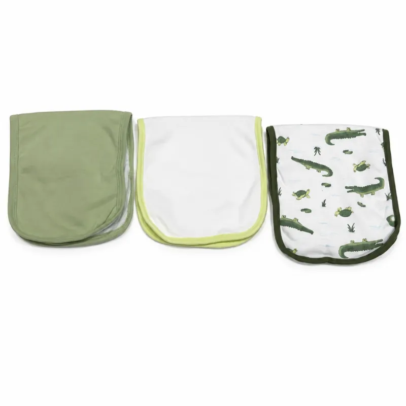Set de tres paños sacabuche de bebé