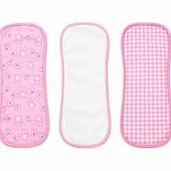 Set de tres paños sacabuche de bebé
