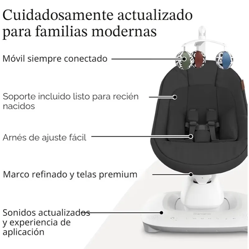 Silla mesedora 4 moms