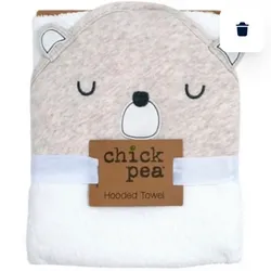 Toalla con capucha de oso