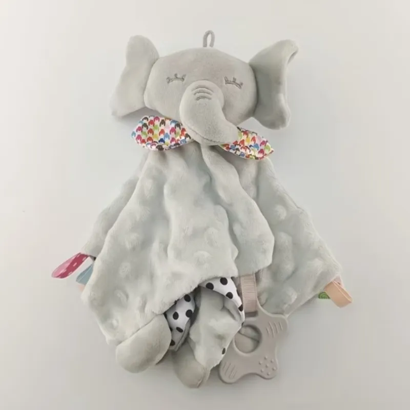 Toalla de conejito y elefante