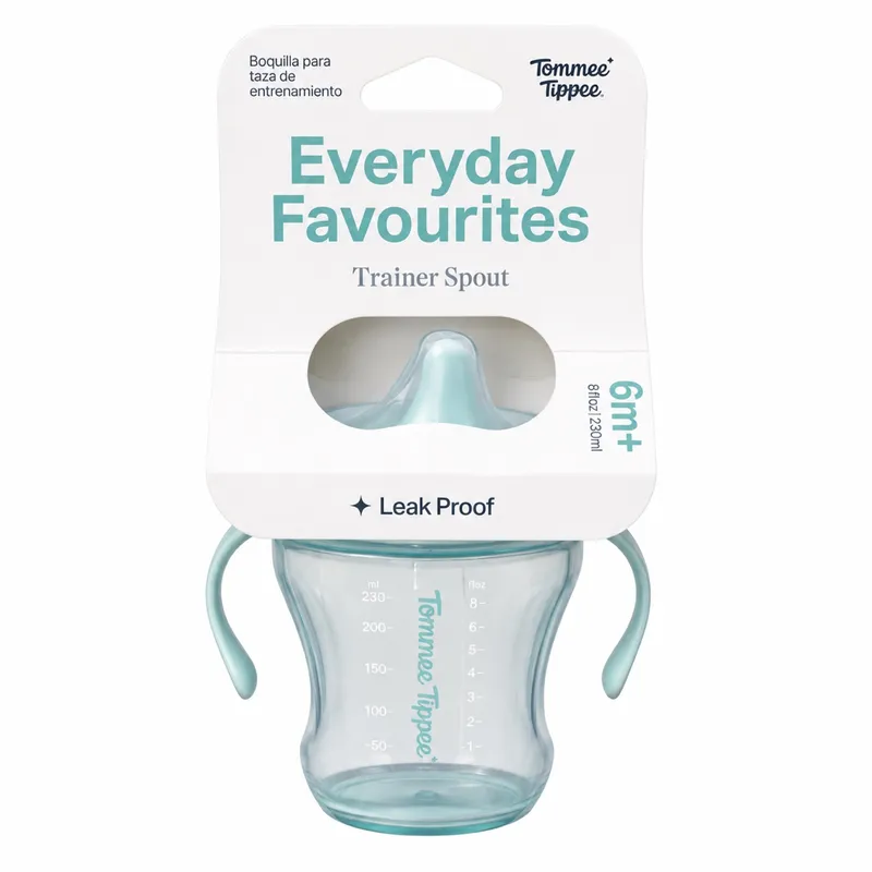 Vaso entrenador Tommee Tippee Everyday Favourites – 8 oz (230 ml) | 6+ meses