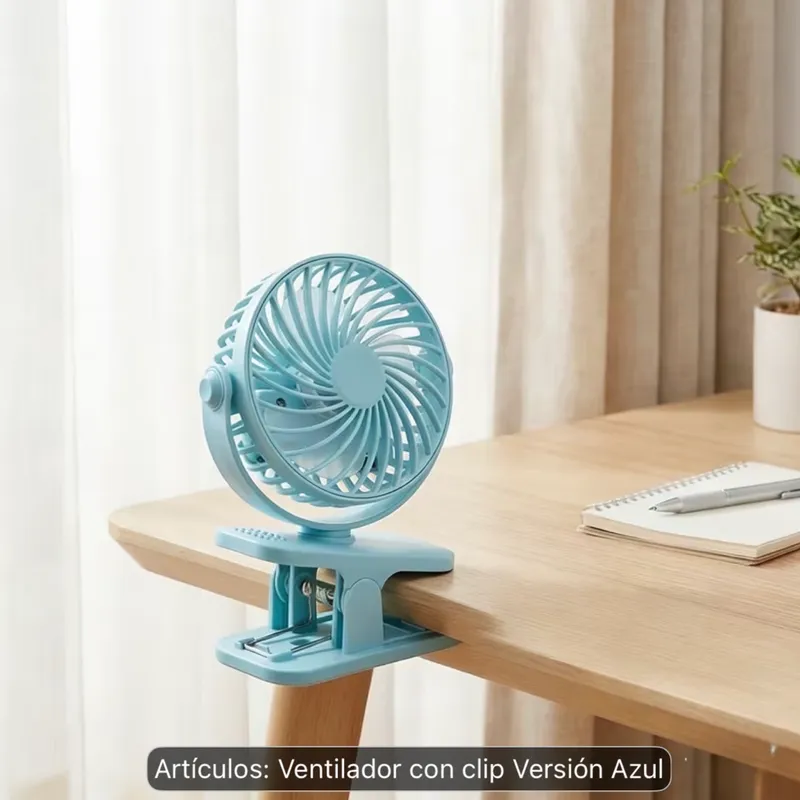 Ventilador para coches rosado