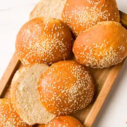 12 Pan Suave de Hamburguesa