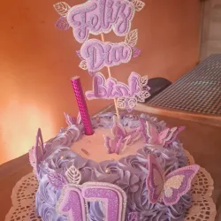 Kake de leche Condensada Decorado 