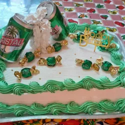 Kake de Leche Condensada en Bandeja Decorado 