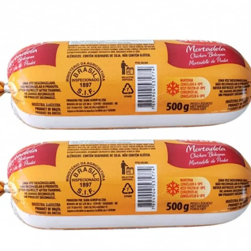 Mortadella de 500 gm 
