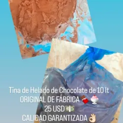 Tinas de Helado de Fábrica de 10 lt