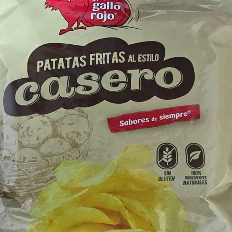 Papitas el gallo rojo / 40 uds 