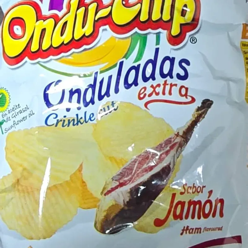 Papitas ondu chip / 25 uds