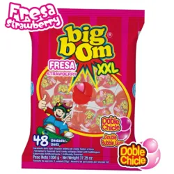 Chupa chupa Big Boom xxl de Fresa