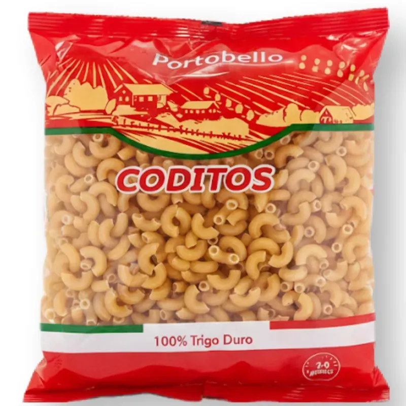 Coditos Portobello 500gr