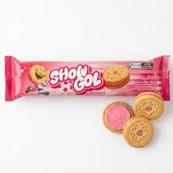 Galletas Showgol sabor Fresa