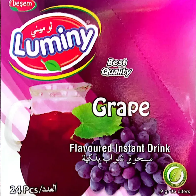 Refresco Instantáneo Luminy de Uva