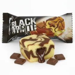 Panqué Black and White de Chocolate