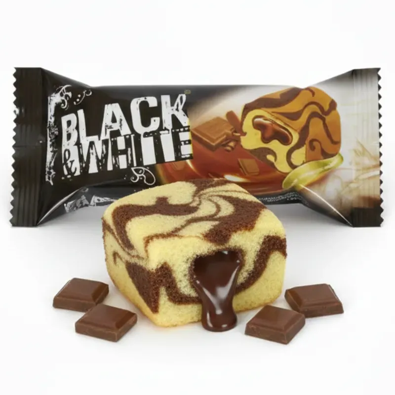 Panqué Black and White de Chocolate