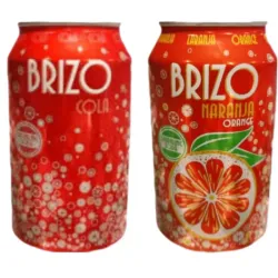 Refresco Brizo (Cola y Naranja)