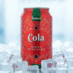 Refresco de Lata DelSol sabor Cola